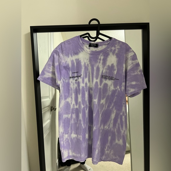 Tie and Dye Boohoo MAN Tee - Picture 1 of 6